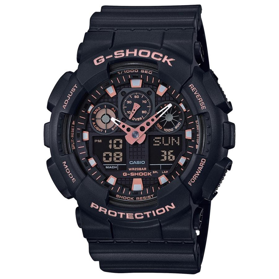 G-SHOCK CASIO カシオ Gショック GA-100GBX-1A4JF BLACK& G-SHOCK CASIO カシオ Gショック GA-100GBX-1A4JF BLACK&