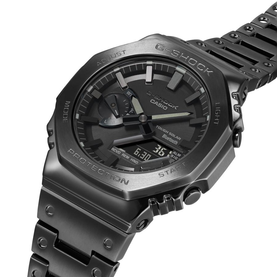 CASIO カシオ G-SHOCK Gショック 腕時計 メンズ ソーラー フルメタル GM-B2100BD-1AJF 【安心の5年保証】｜wbc-store-khm｜02