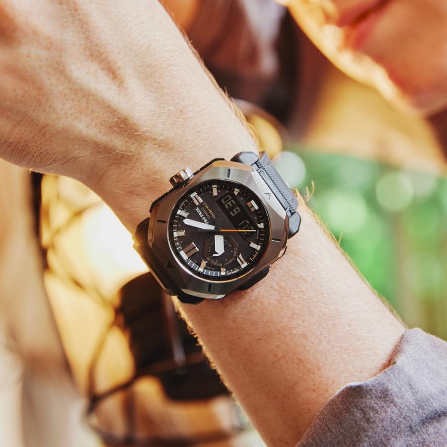 CASIO カシオ PRO TREK プロトレック Climber Line ソーラー電波 角型 