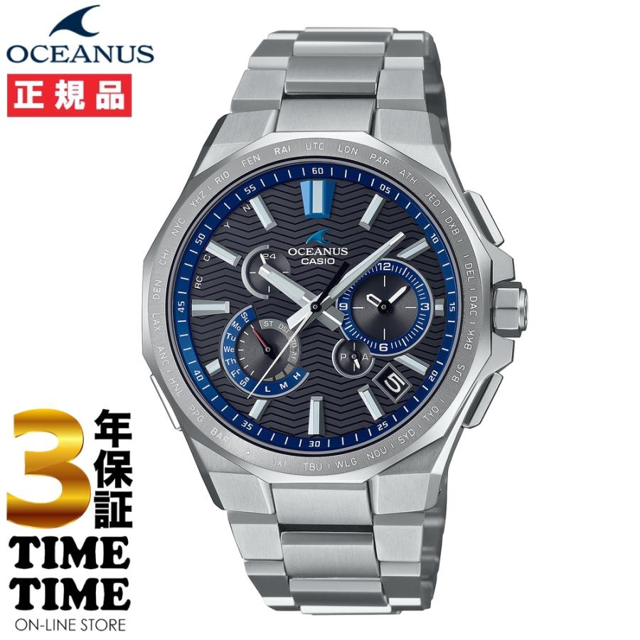 OCEANUS CASIO カシオ オシアナス CLASSIC LINE ソーラー電波 クロノ 