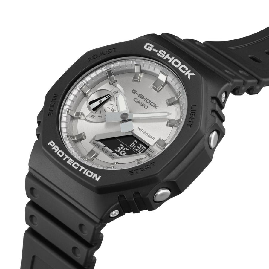 G-SHOCK CASIO カシオ Gショック ブラック シルバー GA-2100SB-1AJF