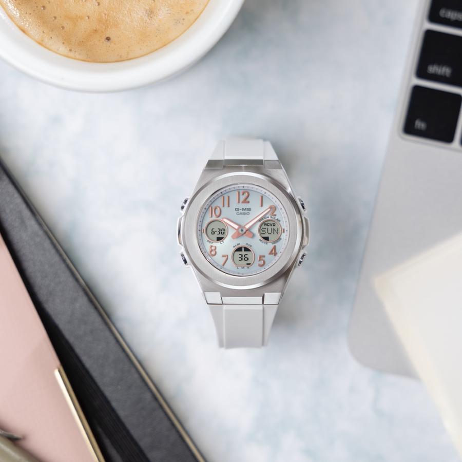 BABY-G CASIO カシオ ベビーG G-MS ソーラー電波 シルバー BABY-G CASIO カシオ ベビーG G-MS ソーラー電波 シルバー