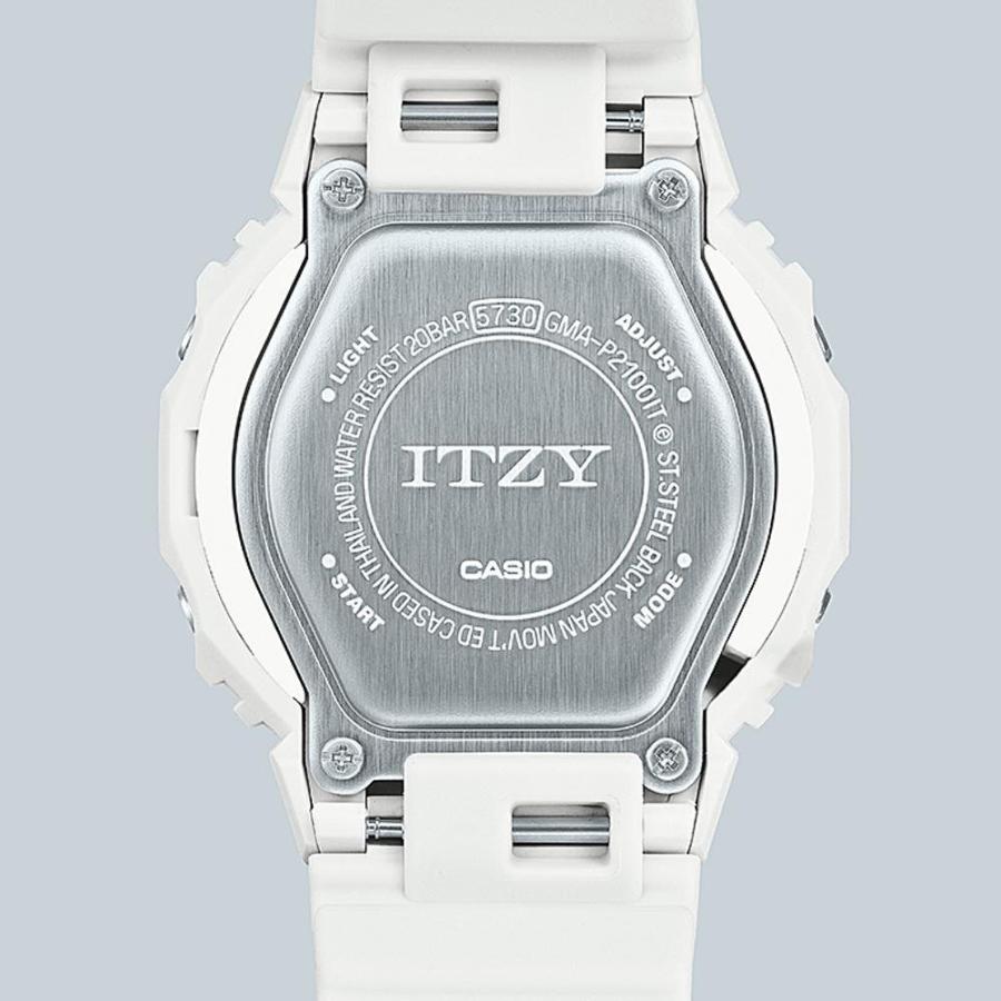 CASIO カシオ G-SHOCK Gショック ITZYコラボレーションモデル ホワイト GMA-P2100IT-7AJR 【安心の3年保証】｜wbc-store-khm｜03