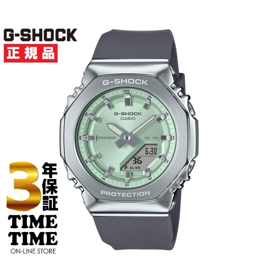 G-SHOCK　GM-S2100-3AJF オリーブグリーン G-SHOCK GM-S2100-3A オリーブグリーン×シルバー 八角形ベゼル G-SHOCK