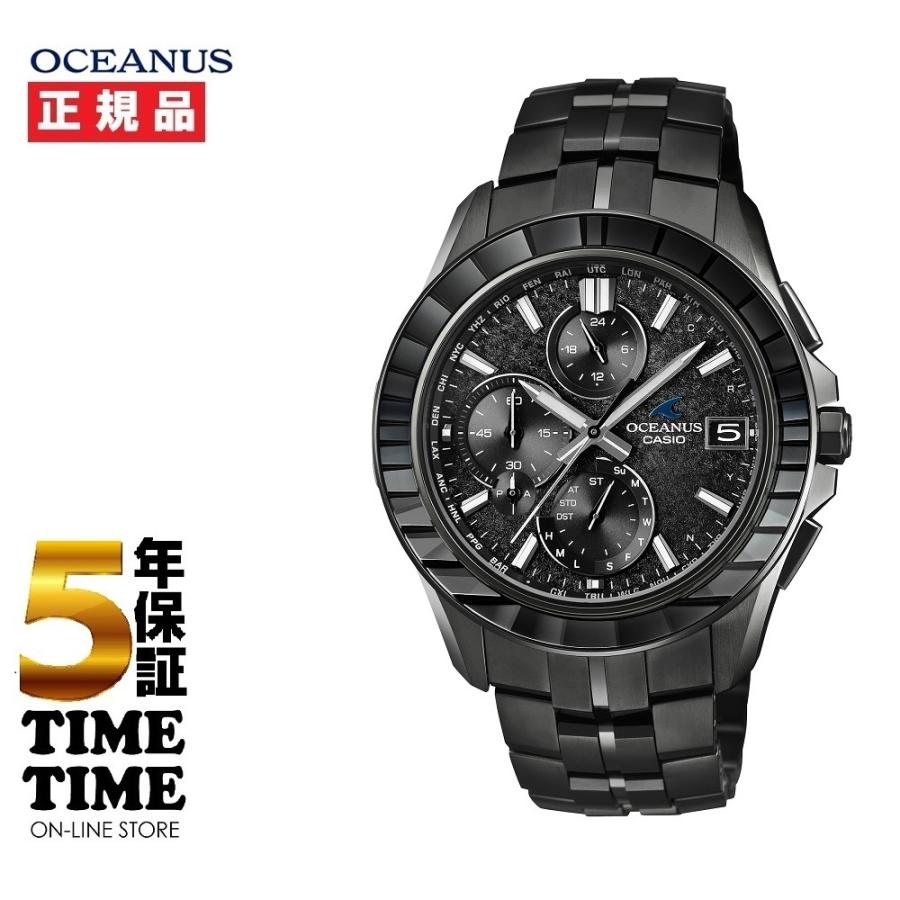 OCEANUS CASIO カシオ オシアナス Manta マンタ ソーラー電波 江戸切子 