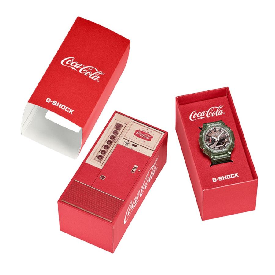 G-SHOCK CASIO Coca-Colaコラボ GA-2100CC-3AJR【5年保証】同一世帯