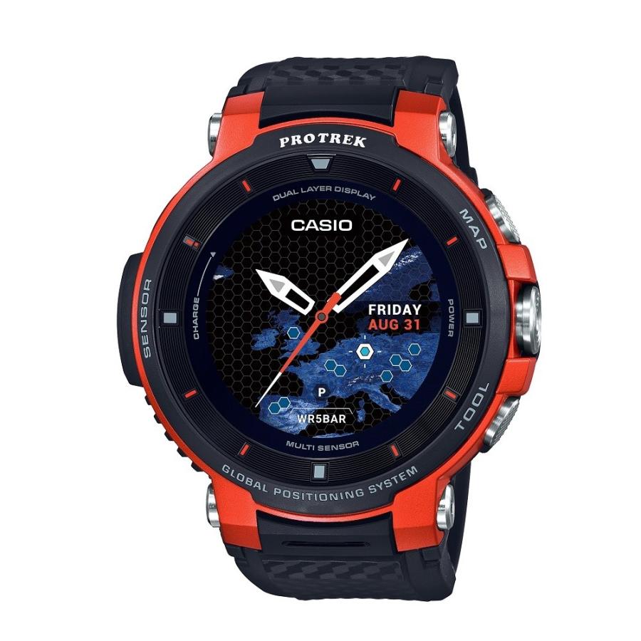 CASIO カシオ PRO TREK Smart（プロトレックスマート） WSD-F30-RG 【安心の1年保証】 : 4549526850486 :  時計専門店タイムタイム - 通販 - Yahoo!ショッピング