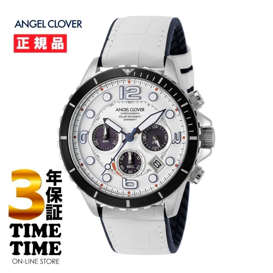 Angel Clover エンジェルクローバー TIME CRAFT DIVER TCD45SWH-WH 