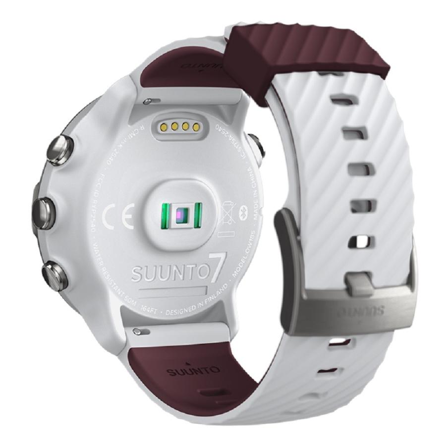 爆売り スマートウォッチ ホワイトバーガンディ スント Ss Suunto Burgundy 返品種別b White 7 51