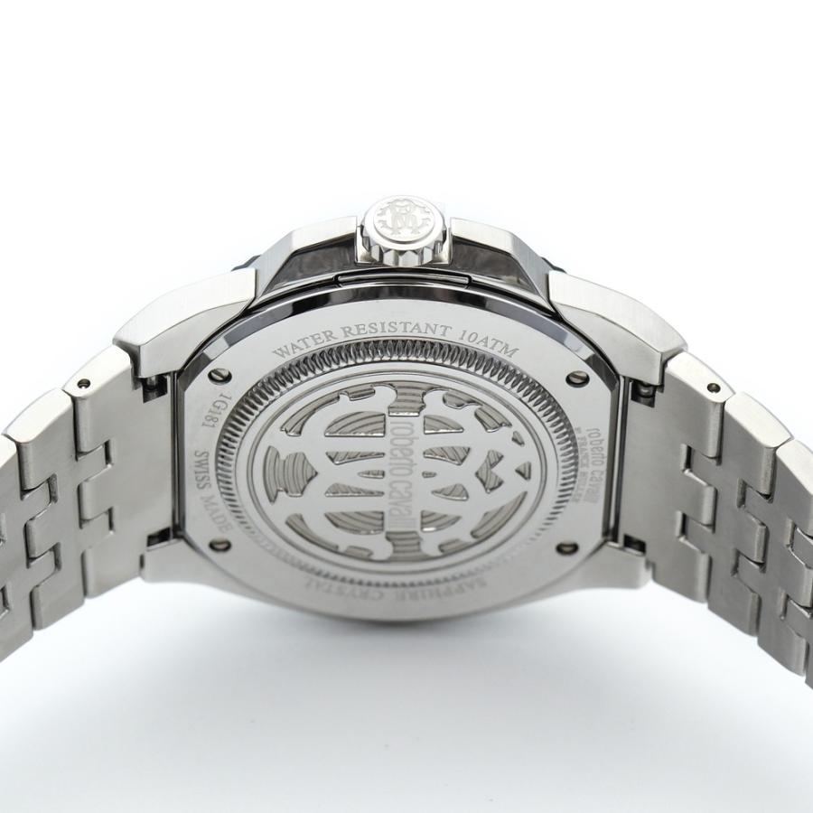 roberto cavalli BY FRANCK MULLER ロベルト・カヴァリ バイ フランク・ミュラー メンズ ブラック RV1G181M1021 【安心のメーカー1年保証】の画像