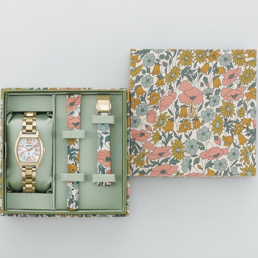 2/6発売！予約受付中！SEIKO セイコー LUKIA ルキア Made With Liberty Fabric Limited Edition ソーラー電波 SSQW104 限定500本【【安心の5年保証】の画像