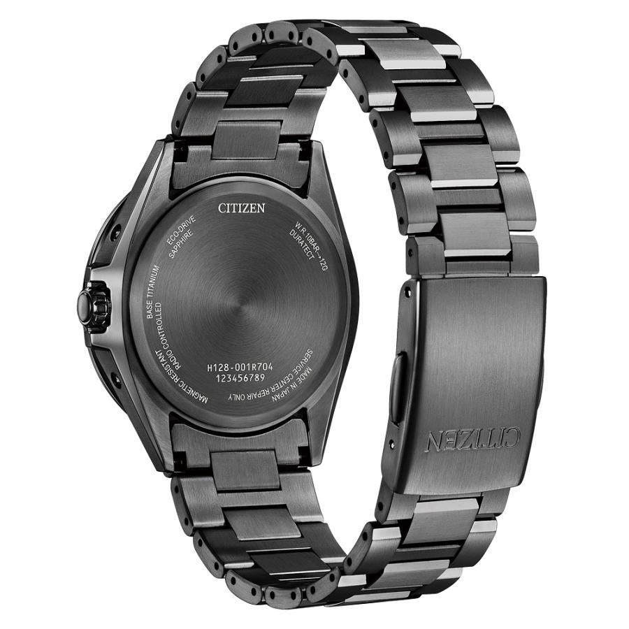 CITIZEN シチズン ATTESA アテッサ ACT Line エコ・ドライブ電波 ブラックチタン CB3035-72E 【安心の5年保証】の画像