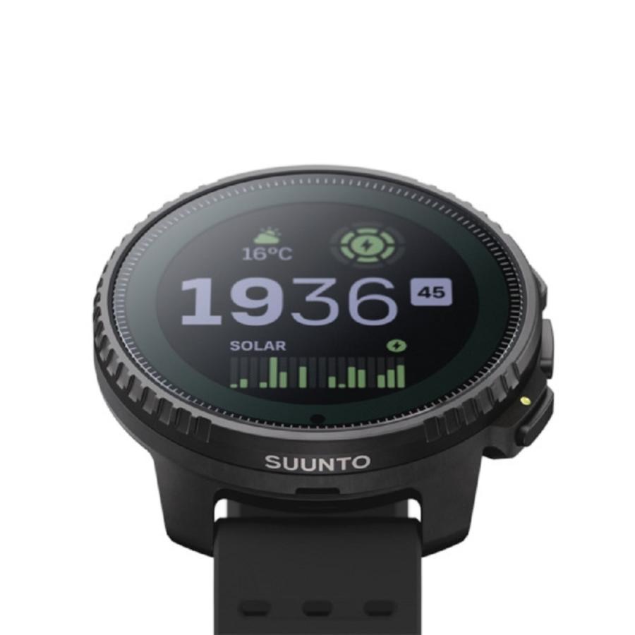 Suunto スント バーティカル STEEL SOLAR ブラック 超美品 SUUNTO（スント） SUUNTO VERTICAL バーティカル STEEL SOLAR ALLBLACK