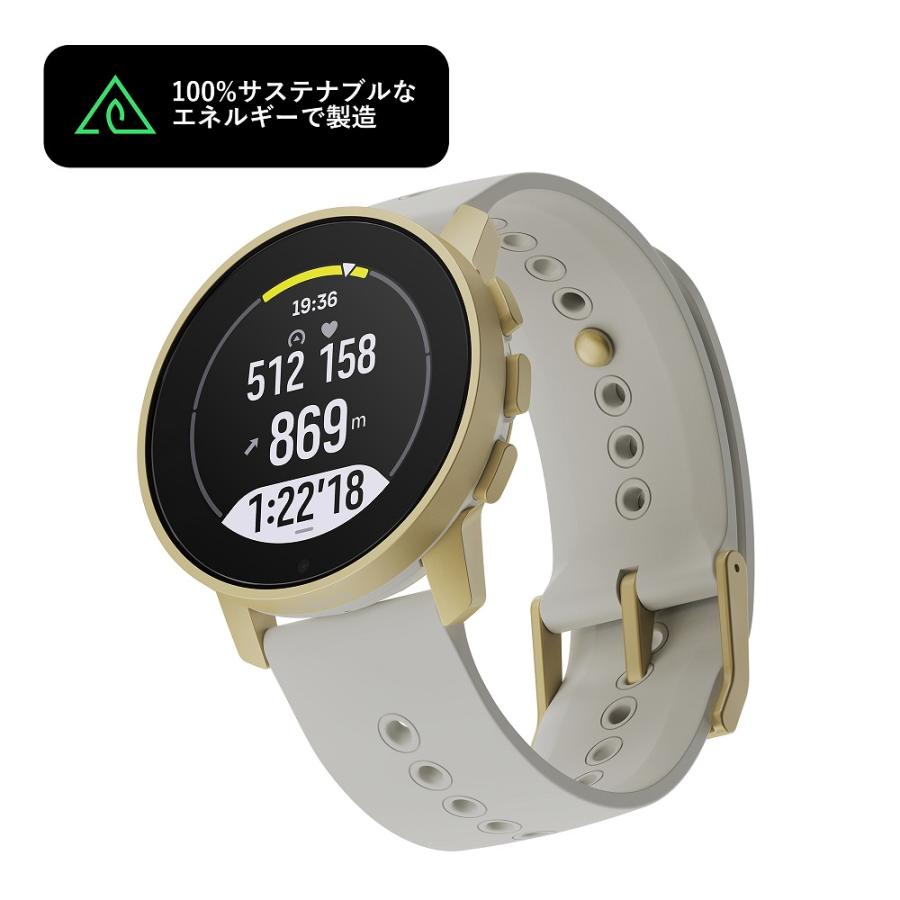 時計 SUUNTO 9 PEAK PRO PEARL GOLD Suunto 9 Peak Pro Pearl Gold - Thin and tough GPS multisport