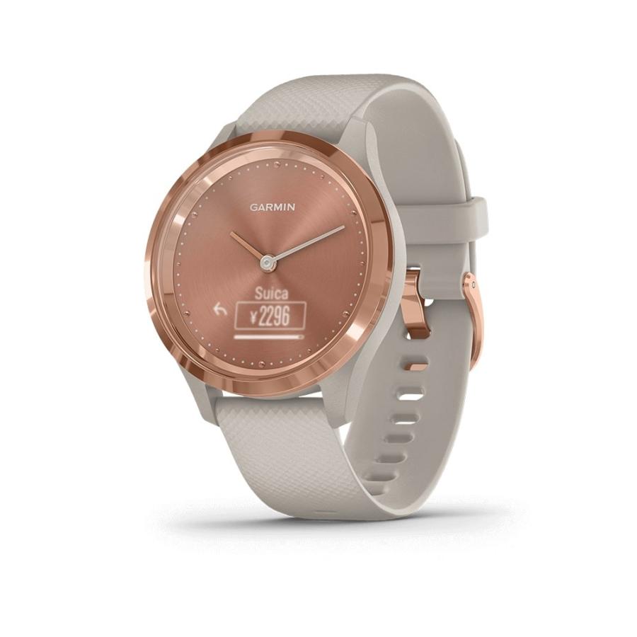 GARMIN ガーミン vivomove 3S Light Sand/Rose Gold 010-02238-72 