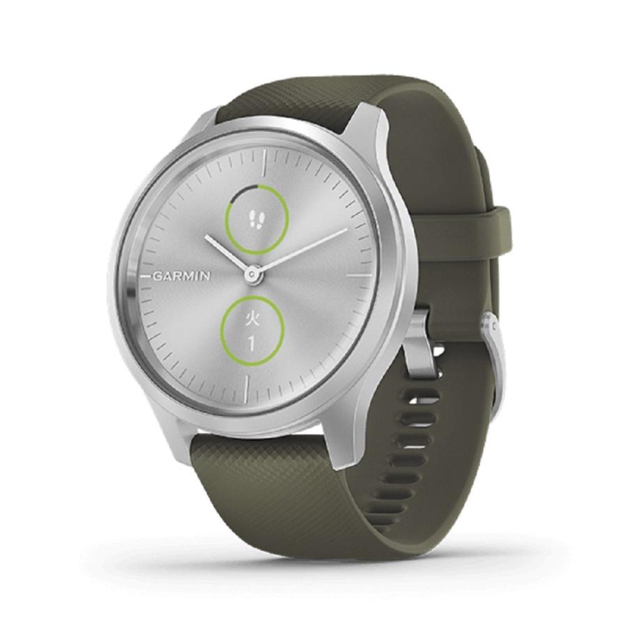 GARMIN ガーミン vivomove Style Moss Green/Silver 010-02240  