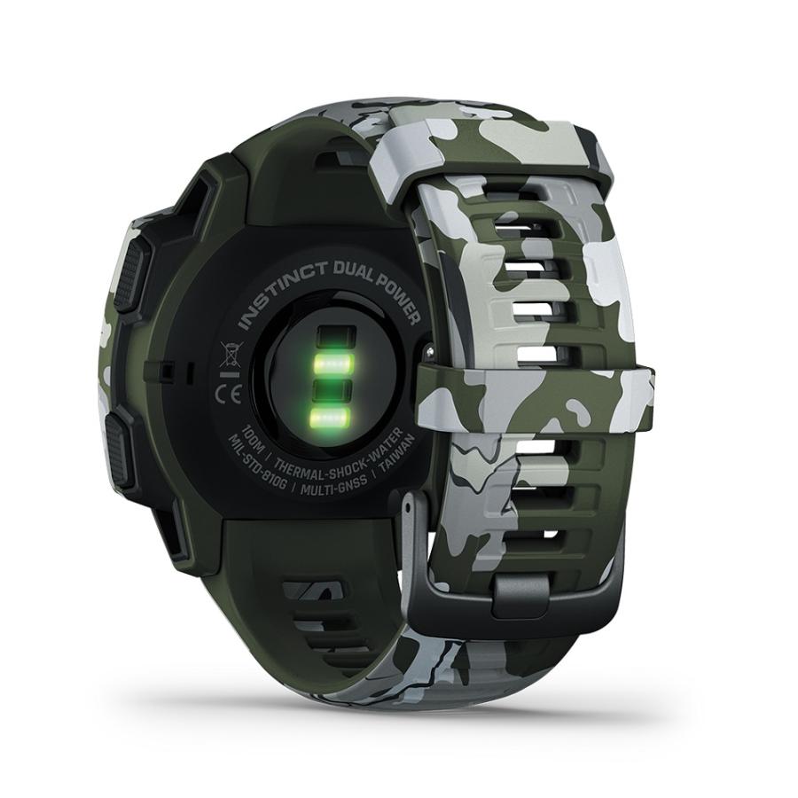 GARMIN ガーミン Instinct Camo Dual Power Lichen 010-02293-55 