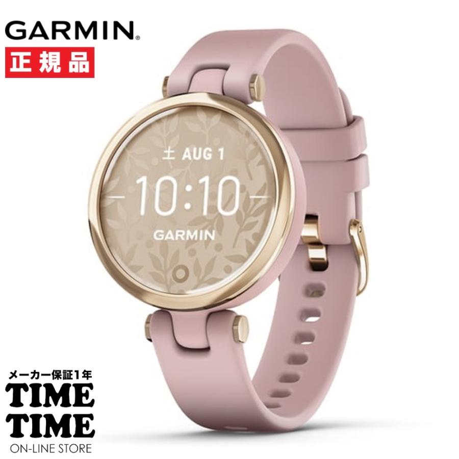 GARMIN ガーミン Lily Sport Dust Rose / Cream Gold スマートウォッチ レディース 01002384