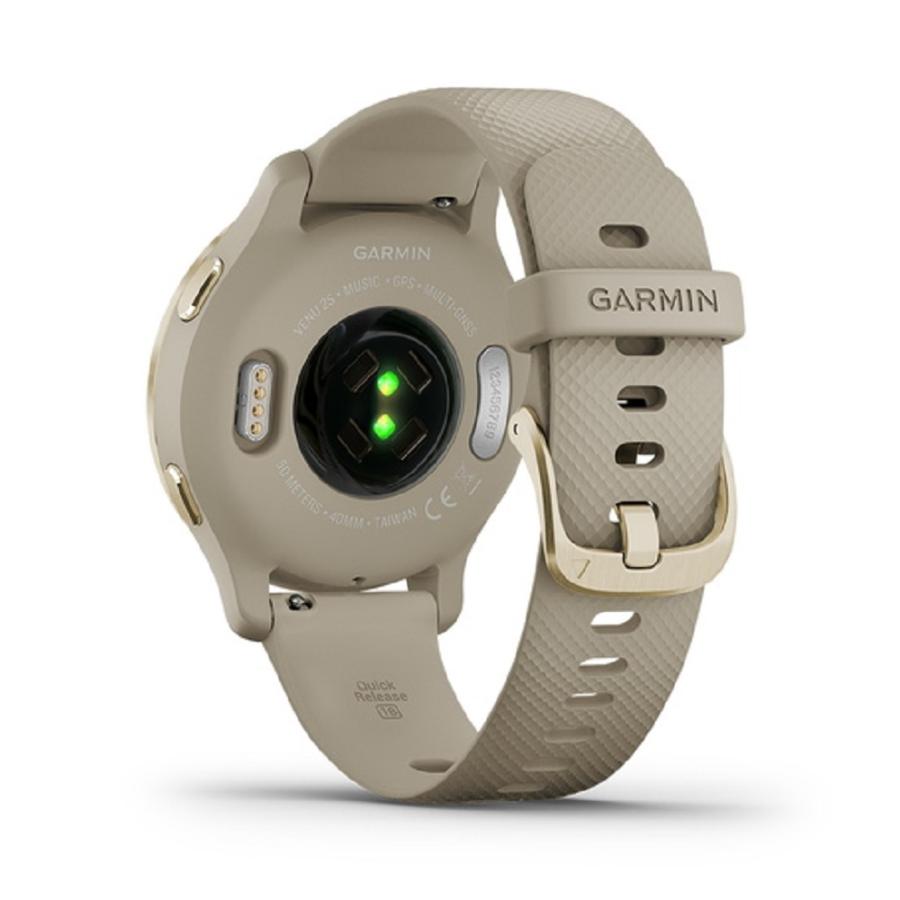 Garmin ガーミン Venu 2s ヴェニュー2s Light Sand Light Gold 010 61 安心のメーカー1年保証 スマートウォッチ 心拍数 血中酸素濃度 時計専門店タイムタイム 通販 Paypayモール