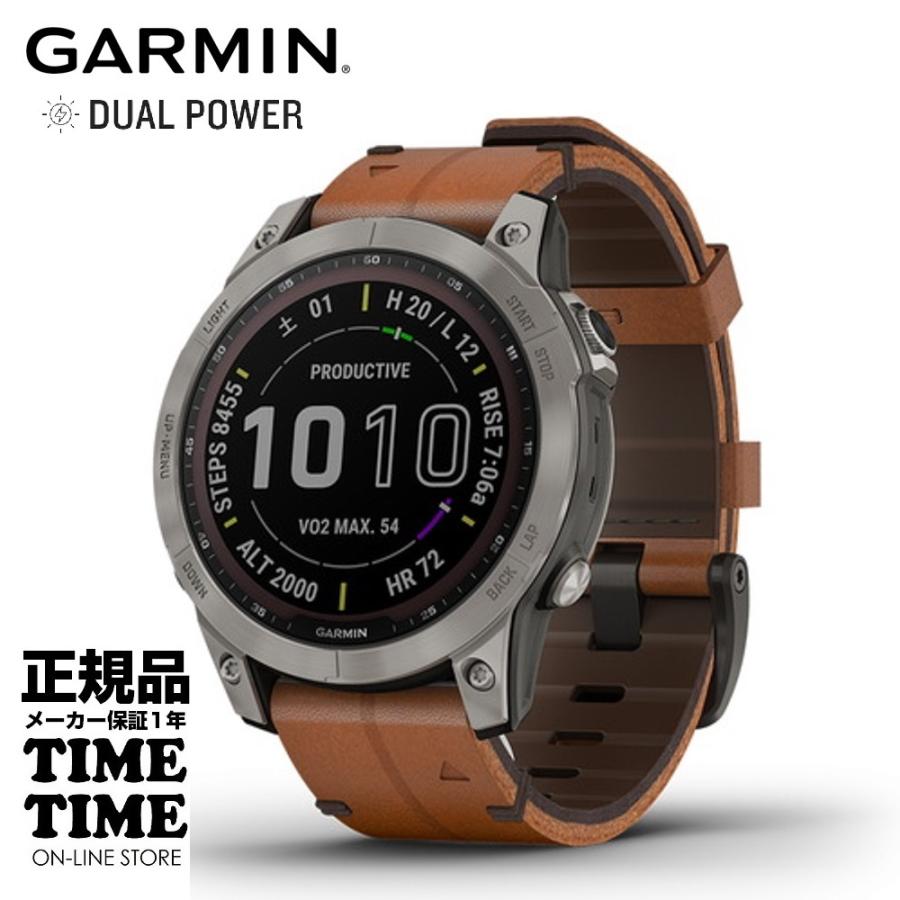 GARMIN ガーミン fenix 7 フェニックス7 Sapphire Dual Power Ti