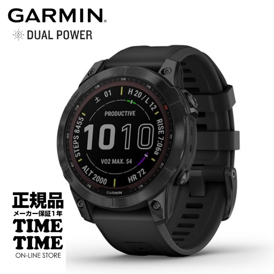 GARMIN ガーミン fenix 7 フェニックス7 Sapphire Dual Power Ti GARMIN ガーミン fenix 7 フェニックス7 Sapphire Dual Power Ti