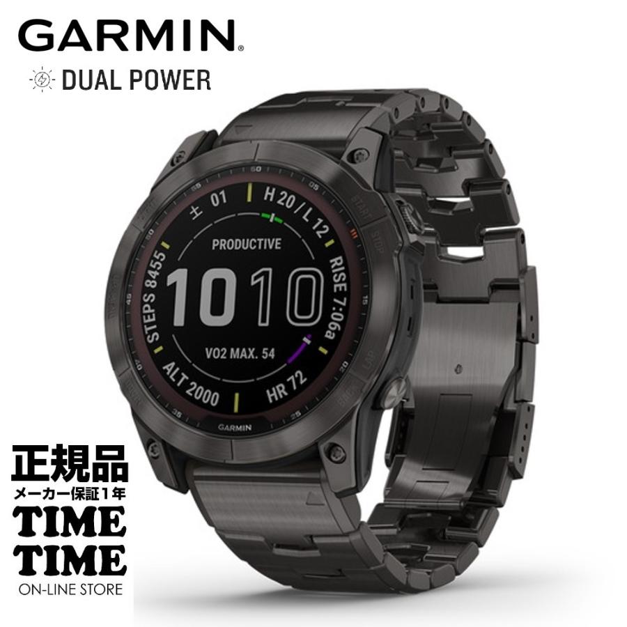 GARMIN ガーミン fenix 7X フェニックス7X Sapphire Dual Power Ti 