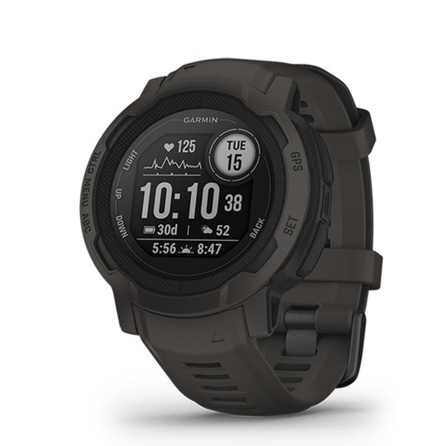 美品】Garmin vivoactive 4 Shadow Gray/Silver 010-02174-07 スマート 