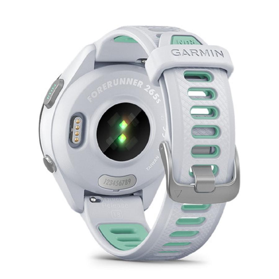 【期間限定特価】GARMIN ガーミン Forerunner 265S White スマートウォッチ GPS ランニング Suica対応 010-02810-44 【安心のメーカー1年保証】｜wbc-store-khm｜02