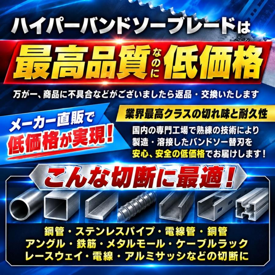 ハイパーバンドソー刃 ヒルティ SB4-(A)22 バンドソー替刃 3本入