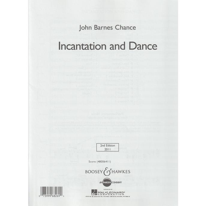 楽譜 呪文と踊り 作曲 ジョン バーンズ チャンス 吹奏楽 フルスコアのみ Bhi 吹奏楽などのcd 楽譜 Wbp Plus 通販 Yahoo ショッピング