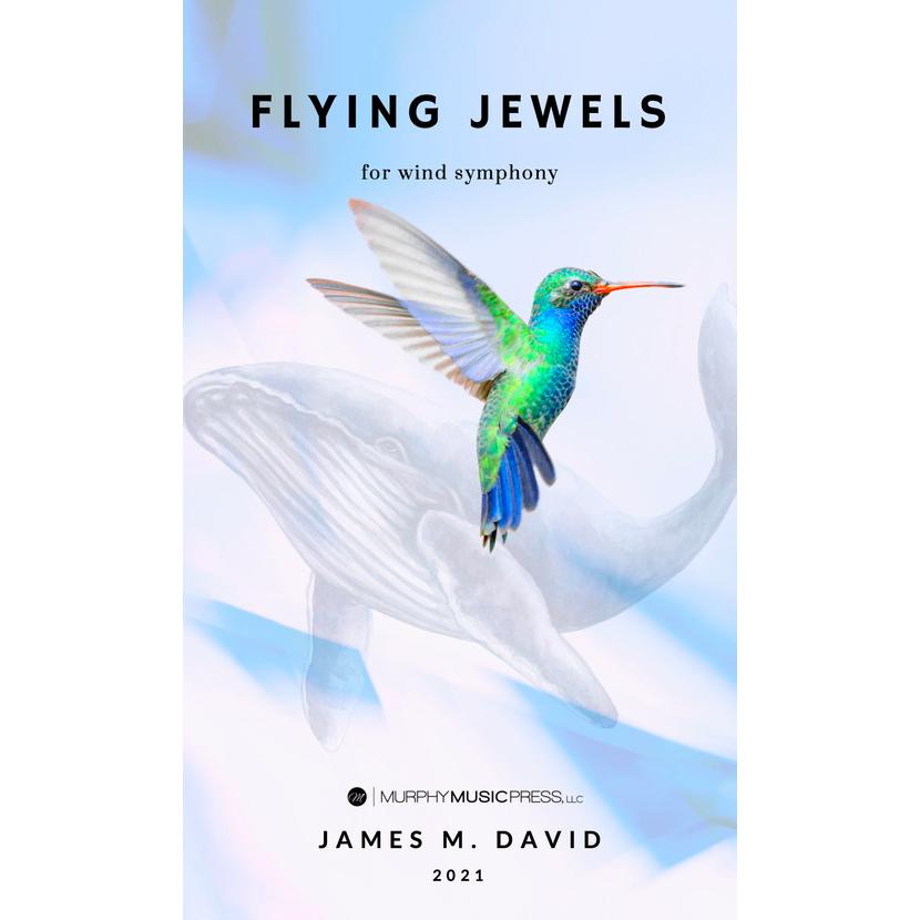 (譜) フライング・ジュエルズ / 作曲：ジェイムズ・デヴィッド (吹奏)(フルスコアのみ)