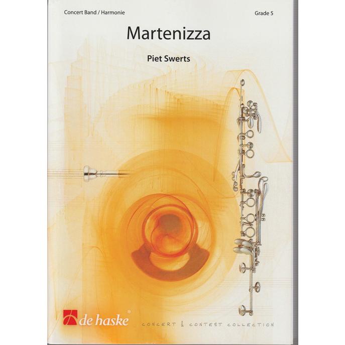 (譜) マルテニッツァ / 作曲：ピート・スウェルツ (吹奏)(スコア+パート譜セット)