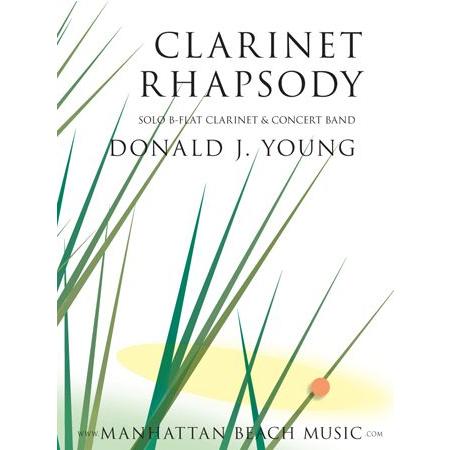 (楽譜) クラリネット狂詩曲 / 作曲：ドナルド・J・ヤング (吹奏楽)(フルスコアのみ) 管楽合奏