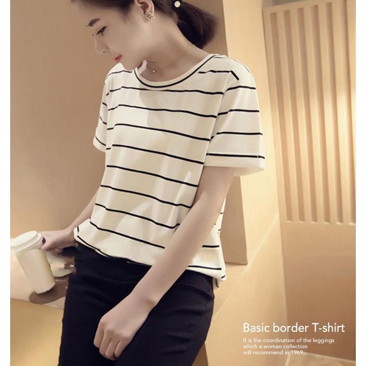ボーダーTシャツ レディース Tシャツ ストライプTシャツ 半袖 ゆるTシャツ 体型カバー ゆったり きれいめ メール便送料無料 :cut-161:Woman Collection - 通販 - Yahoo!ショッピング ボーダーTシャツ レディース Tシャツ ストライプTシャツ 半袖 ゆるTシャツ 体型カバー ゆったり きれいめ メール便送料無料 :cut-161:Woman Collection - 通販 - Yahoo!ショッピング