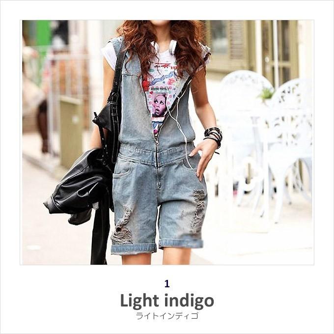 デニム サロペット レディース パンツ シンプル オーバーオール Dm 010 Woman Collection 通販 Yahoo ショッピング
