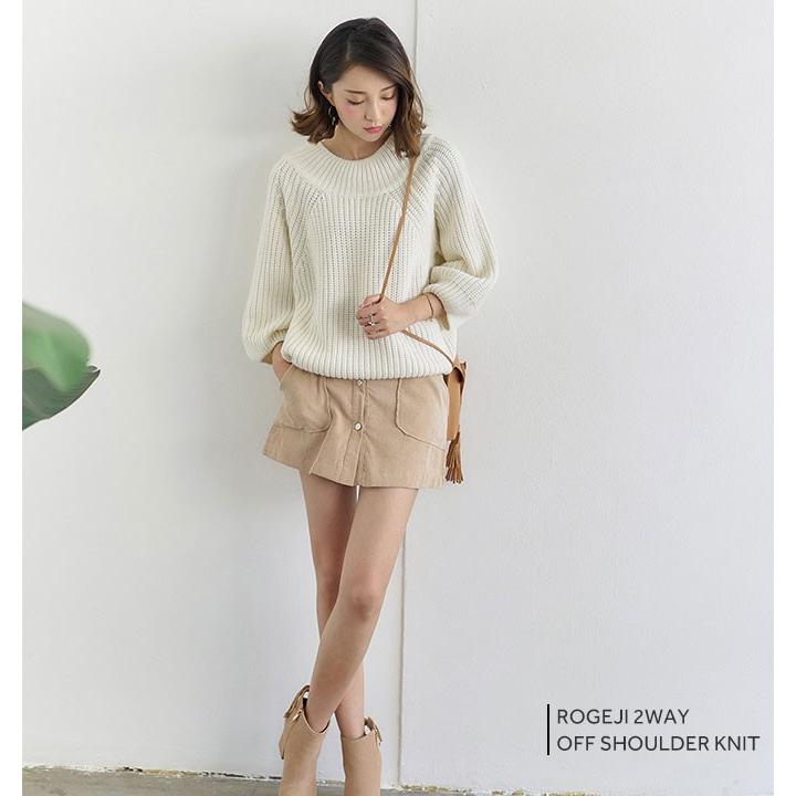 春ニット ざっくりニット レディース 春カラー プチプラ 2way 春ニット ざっくりニット レディース 春カラー プチプラ 2way