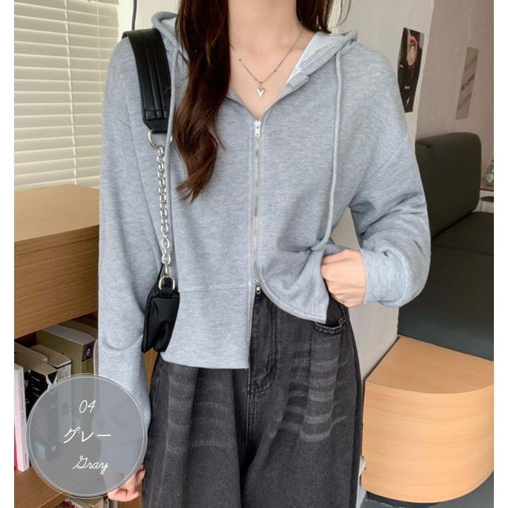 パーカー レディース 春 春服 ダブルジップパーカー パーカ パーカー レディース 春 春服 ダブルジップパーカー パーカ