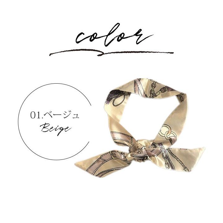 スカーフ ツイリー ツイリースカーフ バンダナ ストール 夏 秋 細い 横長 細長 バッグ 持ち手 首 手首 ベルト メール便送料無料 St 085 Woman Collection 通販 Yahoo ショッピング