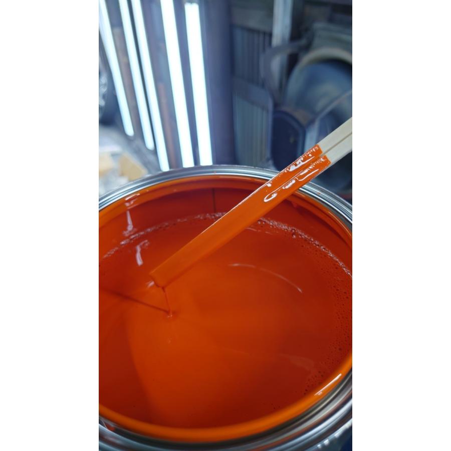 オリジナル ウレタン塗料 ソリッド オレンジ 蛍光カラー 関西ペイント