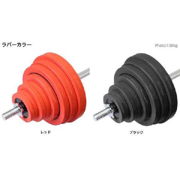 ラバー付きバーベルセット 100kg : ワイルドクラス - 通販 - Yahoo 