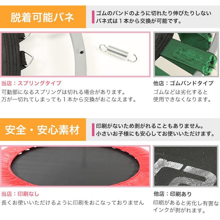 トランポリン 手すり付 子供から大人まで 耐荷重110kg 家庭用 プレゼント エクササイズ 102cm ハンドル |  | 05