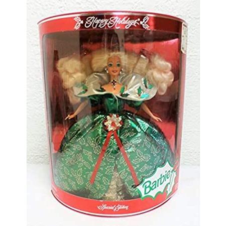 新しいエルメス バービーBarbie - Happy Holidays Special Edition Doll (1995)　輸入品  14123 着せかえ人形