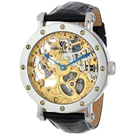 絶対一番安い Steel Stainless 3876 Paris Charles-Hubert- Case Watch Mechanical 腕時計