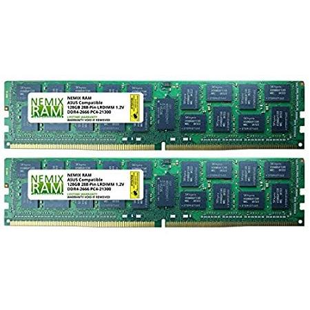 2021特集 256GB 7000 EPYC AMD KNPA-U16 ASUS for Memory 8Rx4 LRDIMM DDR4-2666 2x128GB メモリー
