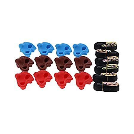 Cocoarm Rock Climbing Holds, 12 Pieces Nylon Rock Climbing Holds for Swings トレーニング用品