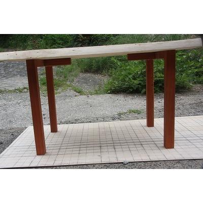 せんだん、テーブル脚（1組）、無垢材、一枚板、天然木、｜wd-nagahara｜03