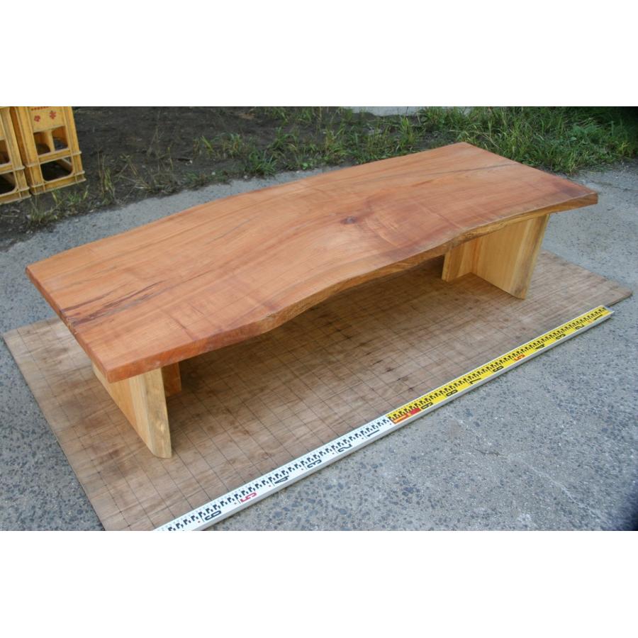 桜（山桜）、ローテーブル、座卓、テーブル、無垢材、一枚板、天然木、