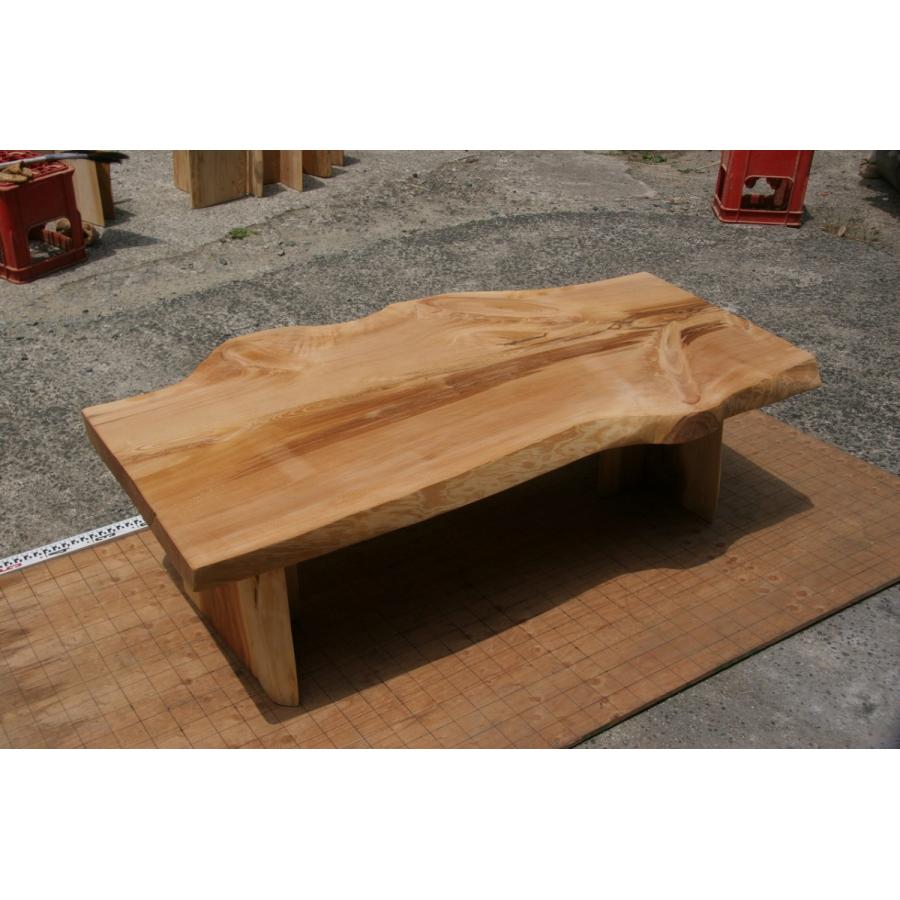 ツガ（栂）、ローテーブル、座卓、テーブル、無垢材、一枚板、天然木