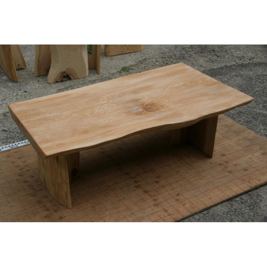 ツガ（栂）、ローテーブル、座卓、テーブル、無垢材、一枚板、天然木