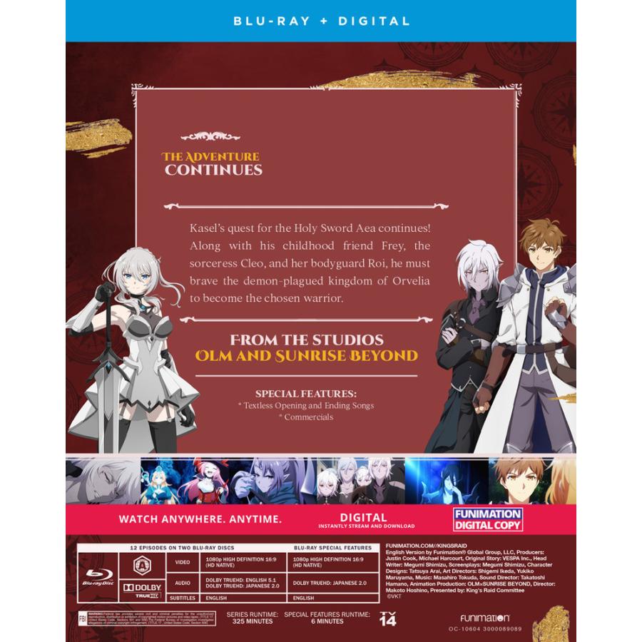 北米版 キングスレイド 意志を継ぐものたち Part 2 ブルーレイ 輸入盤 Usae ワールドディスクプレイスy 弐号館 通販 Yahoo ショッピング